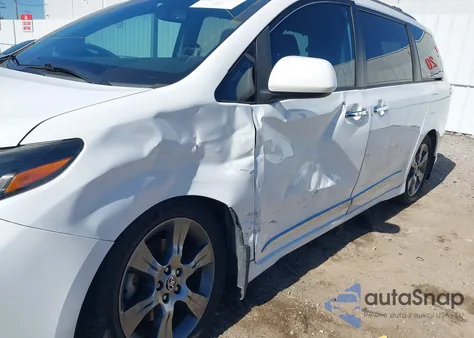 2015 Toyota Sienna Se 8 Passenger from USA, damaged, VIN 5TDXK3DC7FS685327